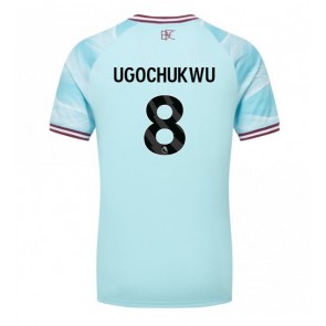 Burnley Lesley Ugochukwu #8 Vieraspaita 2025-26 Lyhythihainen